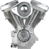S&S Cycle V80 V Series Natural Finish Engine with Super E Carb